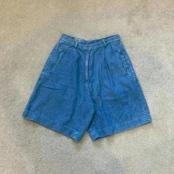 JJ farmer Vintage extra high rise denim shorts - Picture 1 of 4